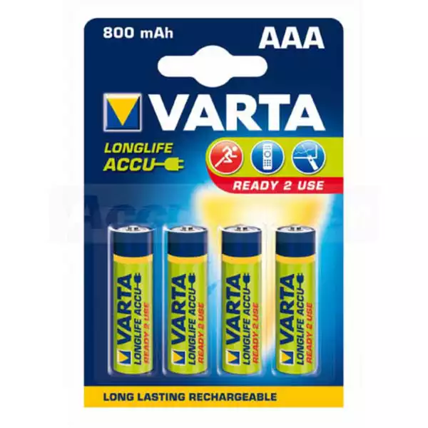 Punjiva baterija Varta Ready to use HR3 800mAh AAA 1/2