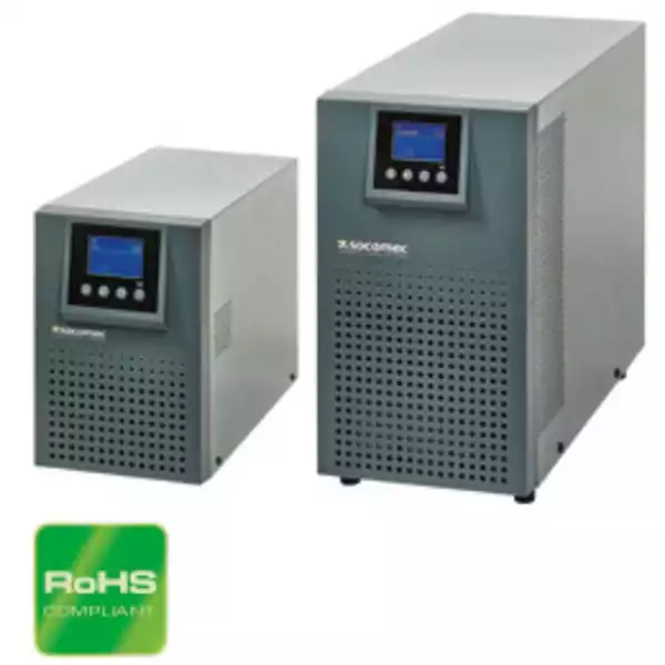 UPS Socomec ITYS-E 1000VA/800W 230V 50Hz on-line, double conversion, RS232