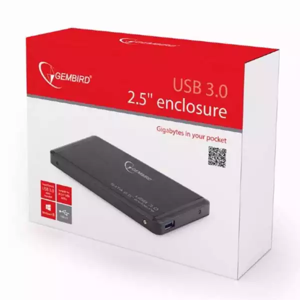 HDD Rack 2.5 SATA USB 3.0 Gembird EE2-U3S-2 - fotografija 2