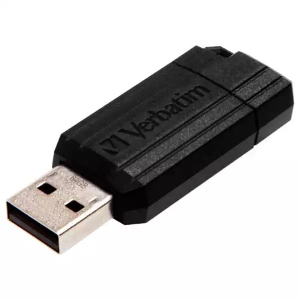 USB Flash 64GB Verbatim Drive 3.0 Pinstripe