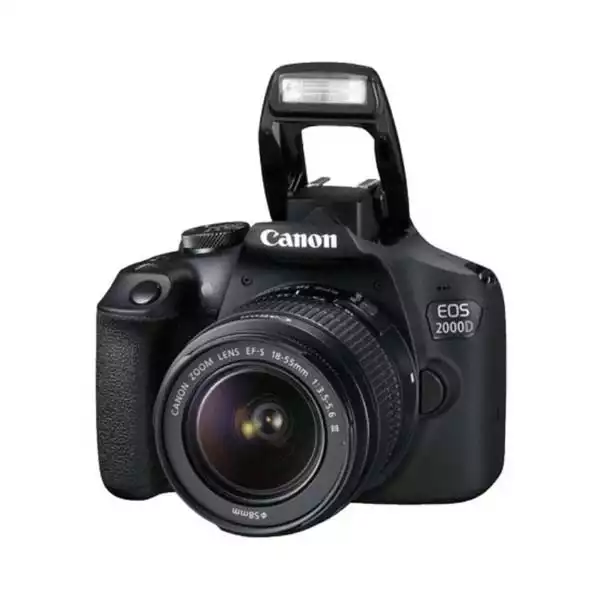 Digitalni fotoaparat Canon EOS 2000D + objektiv EFS18-55 DC III