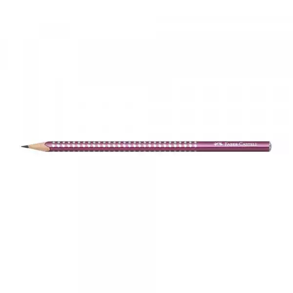 Faber Castell Grafitna olovka Faber Castel GRIP HB Sparkle 118215 pearl bordeaux ( 8584 ) 