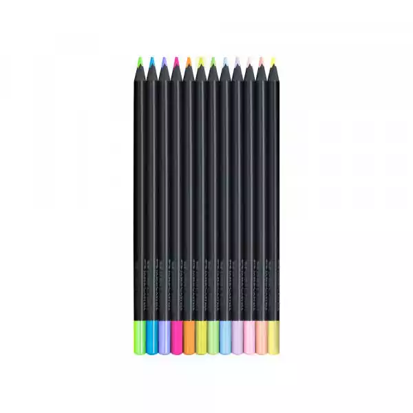 Faber Castell Drvene bojice Faber Castell Black Edition 1/12 pastel+neon 116410 ( F500 ) 