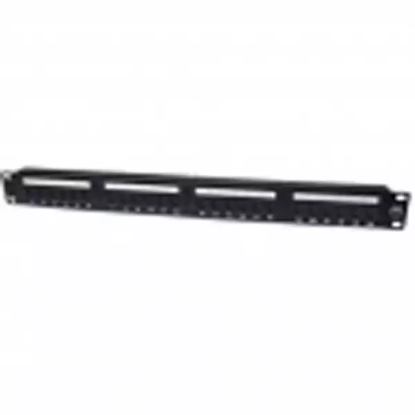 Patch panel 19/0.5U sa 24RJ-45 STP kat.6A Fully Shielded,dual Krone LSA&110 IDC SP6-24-0.5U