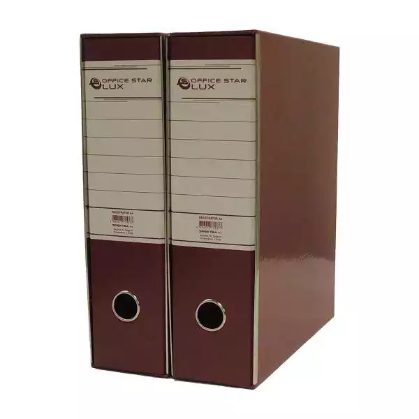 Mark Registratori Registrator A4 sa metalnim ojačanjem plastificiran bordo široki ( E682 ) 