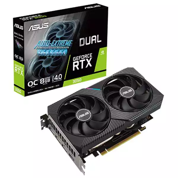 Grafička karta ASUS GeForce RTX 3050 DUAL-RTX3050-O8G OC  128 Bit 3xDP/HDMI
