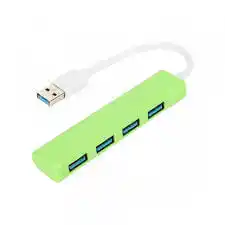 USB Hub 4 port Mark F708 3.0 Tip A Zeleni