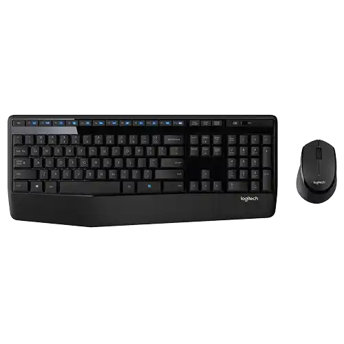 Bežična tastatura i miš Logitech MK345 Crna