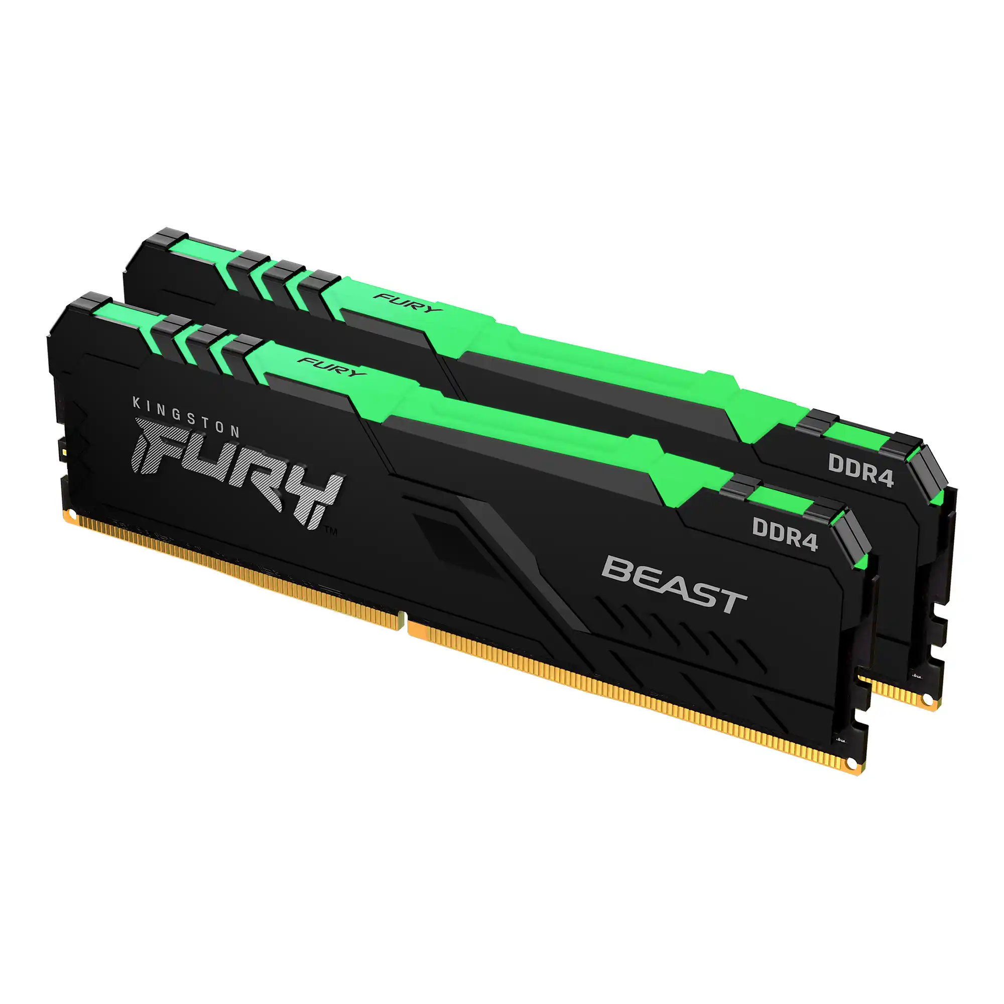 Memorija DDR4 64GB 3200MHz (2x32) Kingston Fury Beast RGB KF432C16BBAK2/64