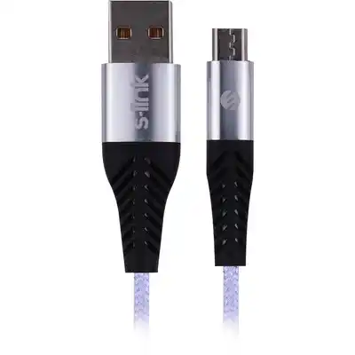 Kabl USB Micro S-Link SL-STM55M 1m Sivi