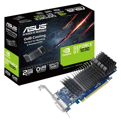 Grafička karta PCI-E Asus GT 1030 2GB DDR5 GT1030-SL-2G-BRK 64 bit DVI/HDMI
