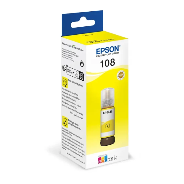 EPSON 108 žuto mastilo