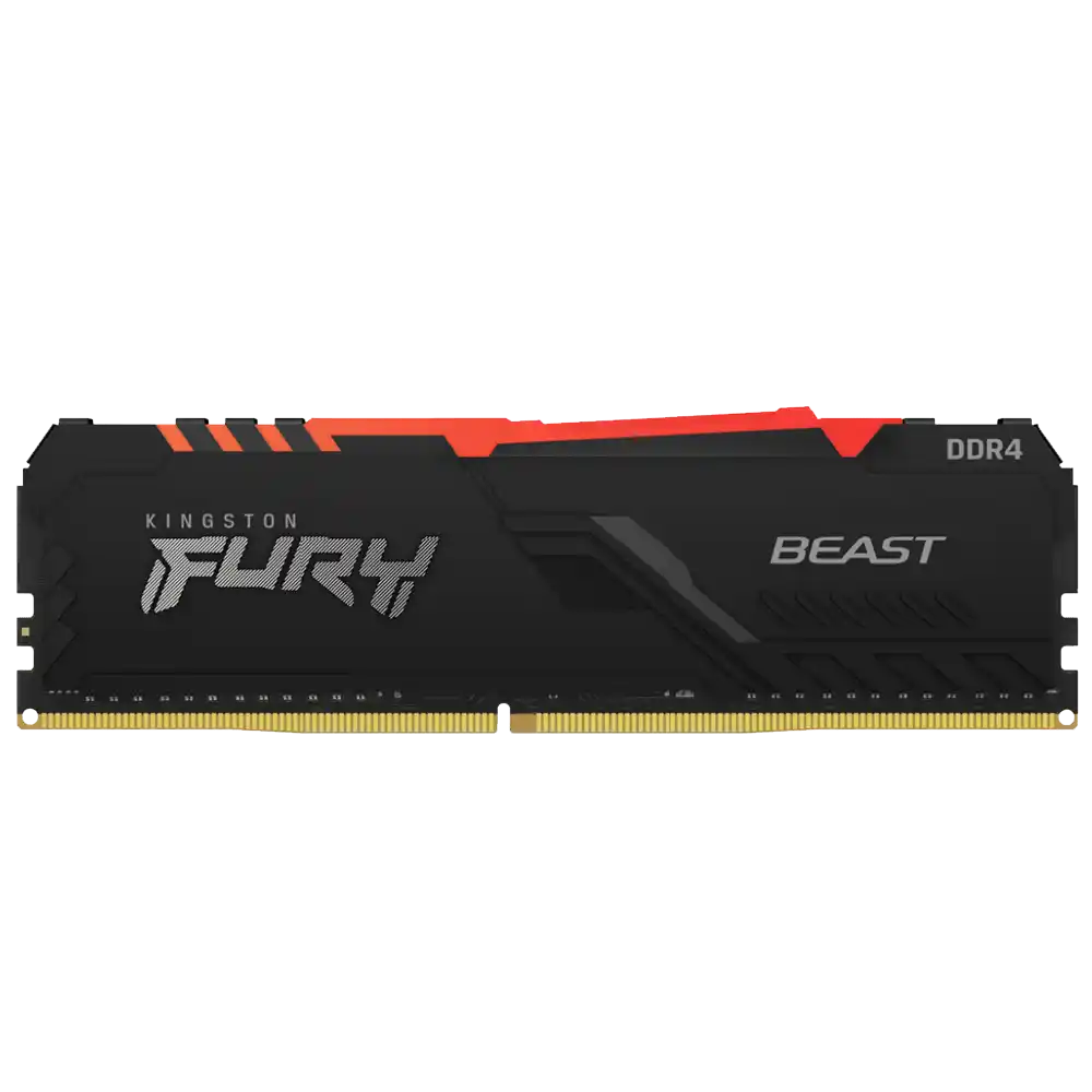 Memorija DDR4 16GB 3200MHz Kingston Fury Beast RGB  KF432C16BB1A/16
