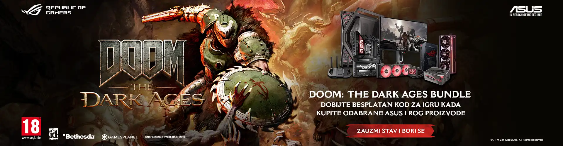 ASUS DOOM THE DARK AGES
