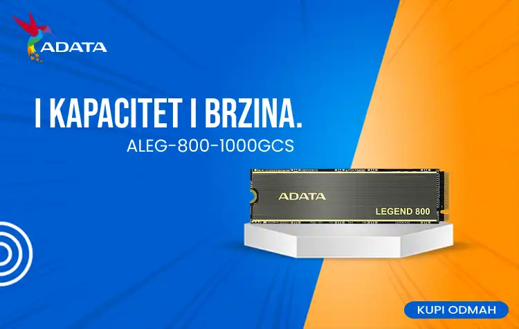 SSD M.2 NVME 1TB AData ALEG-800-1000GCS 3500MBs/2800MBs