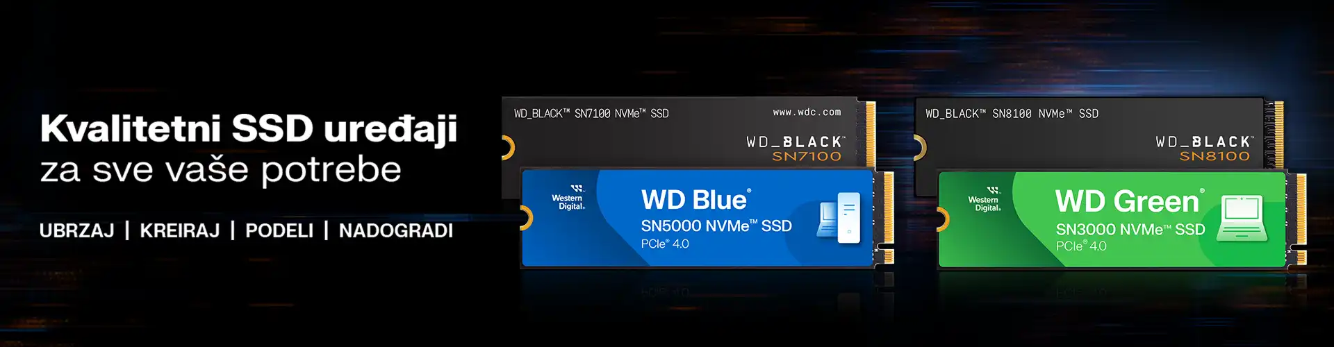 WD Green SN3000 NVMe SSD