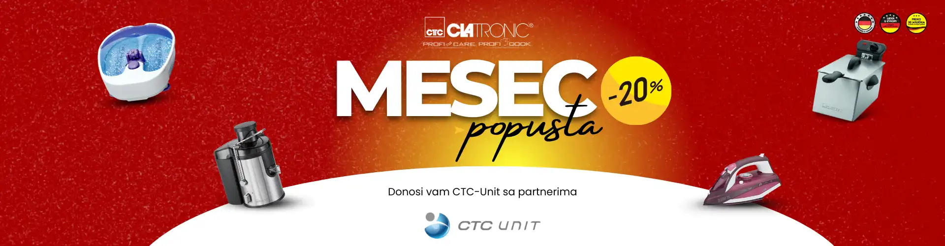 CTC - mesec popusta