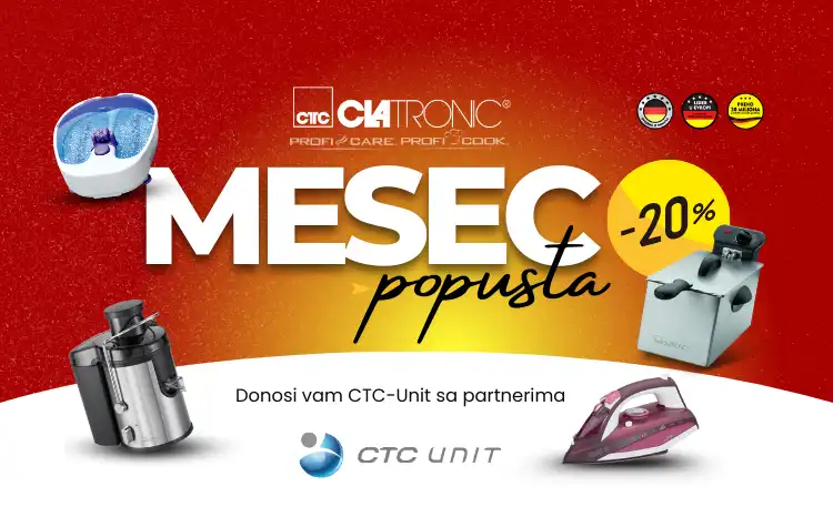 CTC - mesec popusta