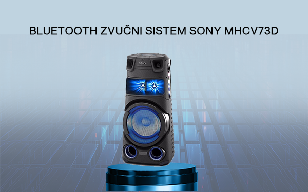 Neka zabava počne - Sony MHCV73D bluetooth zvučni sistem
